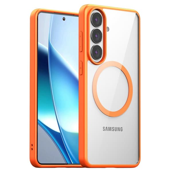 Mobilskal för Samsung Galaxy S26 Plus Magnetiskt PC + TPU - Orange