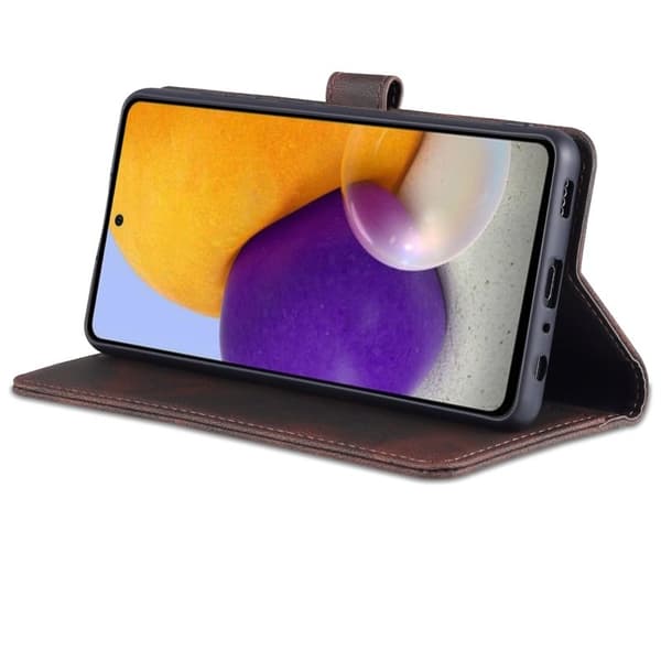 AZNS Mobilskal till Samsung Galaxy A52 5G KonstLäder - Brun