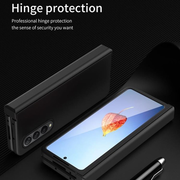 Galaxy Z Fold 4 Cover iskunkestävä sarana - musta