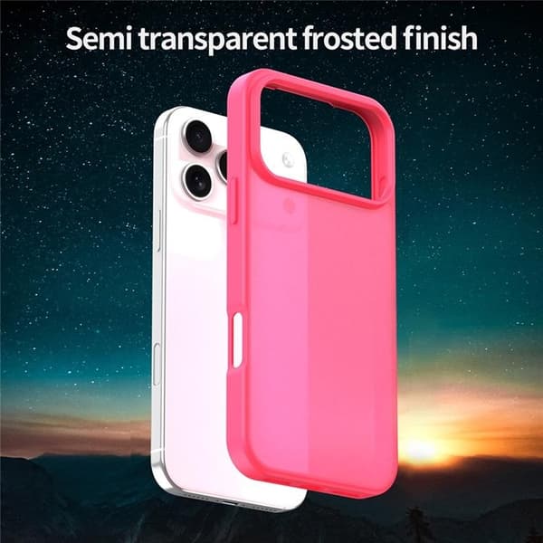 Mobilskal till iPhone 17 Pro Skin Touch Matte - Rosa Rosa