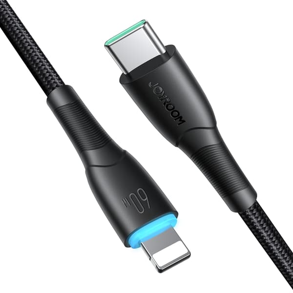 Joyroom Starry USB-C till USB-C 60W -kabel 1m - Svart Black