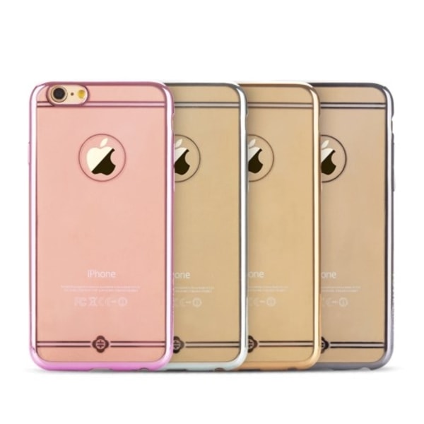 ToTu Simple Series Electroplating Flexi Skal till Apple iPhone 6(S) Plus - Rose