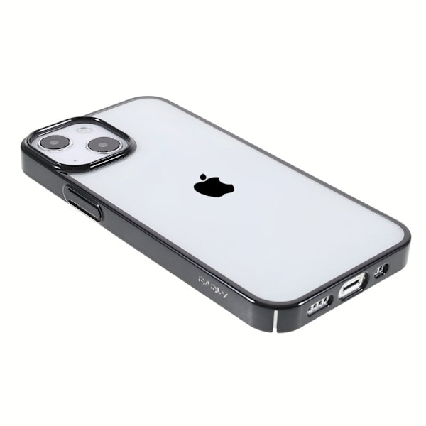 X-LEVEL Mobilskal till iPhone 13 mini Shockproof Electroplating Svart