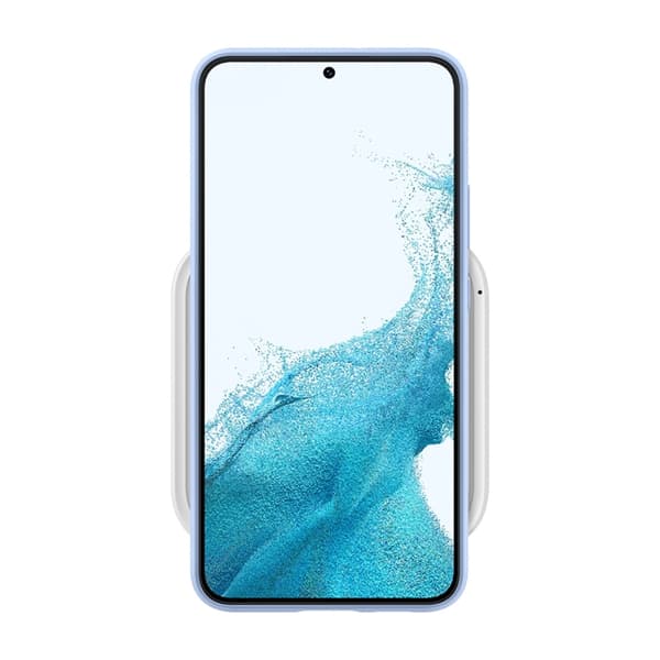 Samsung 15W Trådløs Oplader + Vægoplader - Hvid Vit