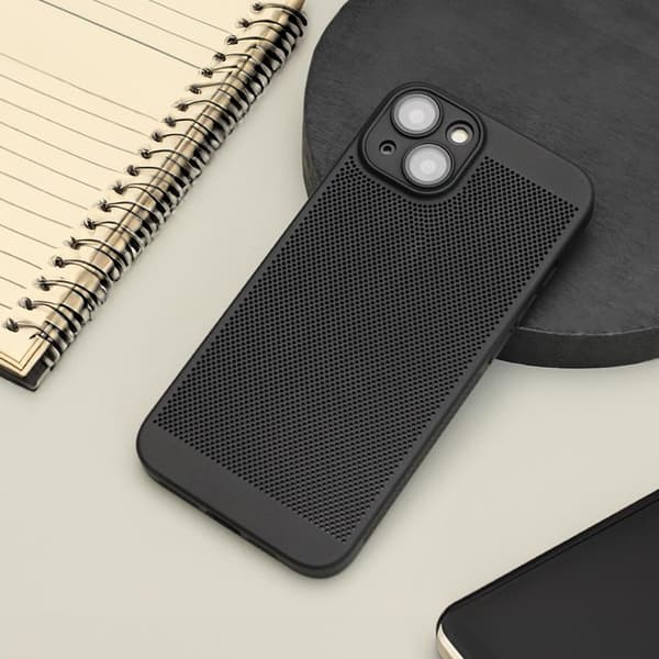 Svart Airy Skal iPhone 15 Pro Max - Slankt Skyddande