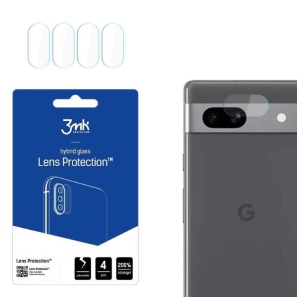 3MK Google Pixel 7A Kameralinsskydd i Härdat Glas