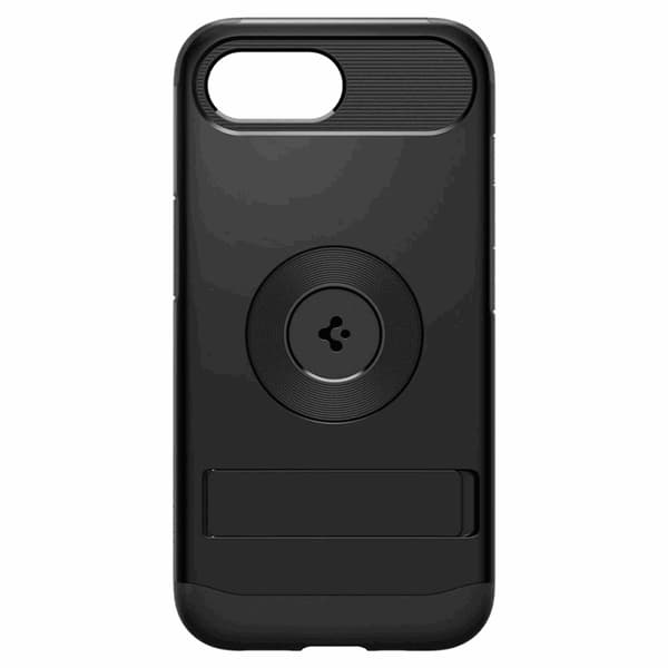 Spigen telefontaske til iPhone 16e Magsafe Slim Armor - Sort Svart