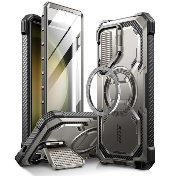 SupCase Galaxy S24 Ultra Mobil Taske Magsafe Armorbox - Grå