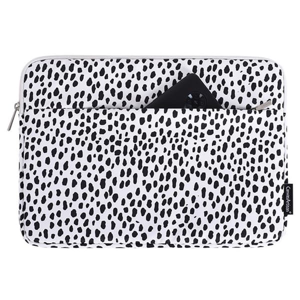 CANVASARTISAN MacBook Air Pro Datorfodral 13" Cow Pattern H36-11 Svart