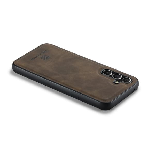DG.Ming Mobilskal för Samsung Galaxy S26 Plus Konstläder PC + TPU - Kaffe