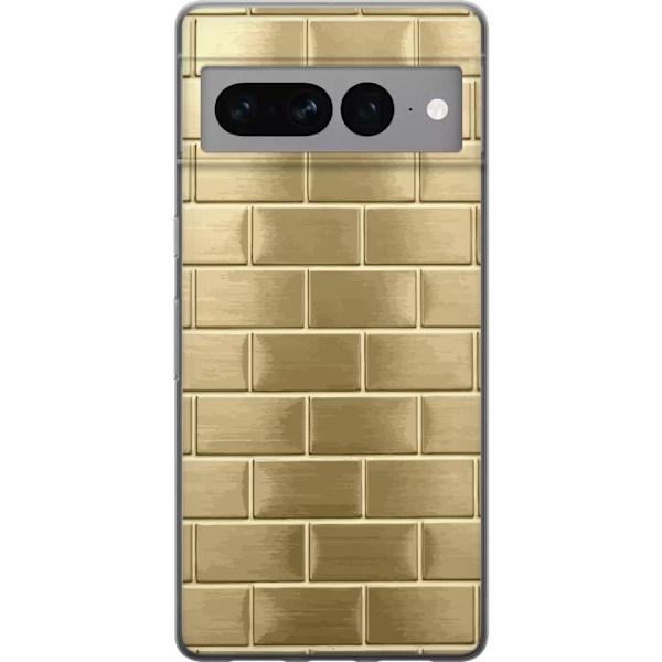 Mobilcover til Google Pixel 7 Pro med Gyldne Mursten