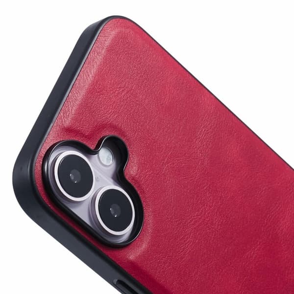 X-LEVEL Bojue-3 Mobilskal till iPhone 16 Plus Hybrid Röd