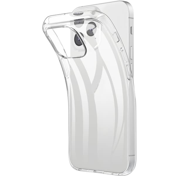 BOOM - iPhone 13 Pro -kuori pehmeästä TPU:sta - läpinäkyvä Crystal iPhone 13 Pro
