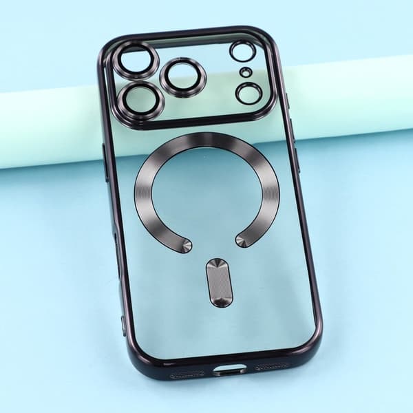 X-LEVEL Mobilskal till iPhone 17 Pro Max MagSafe Full Kamera Skydd Svart