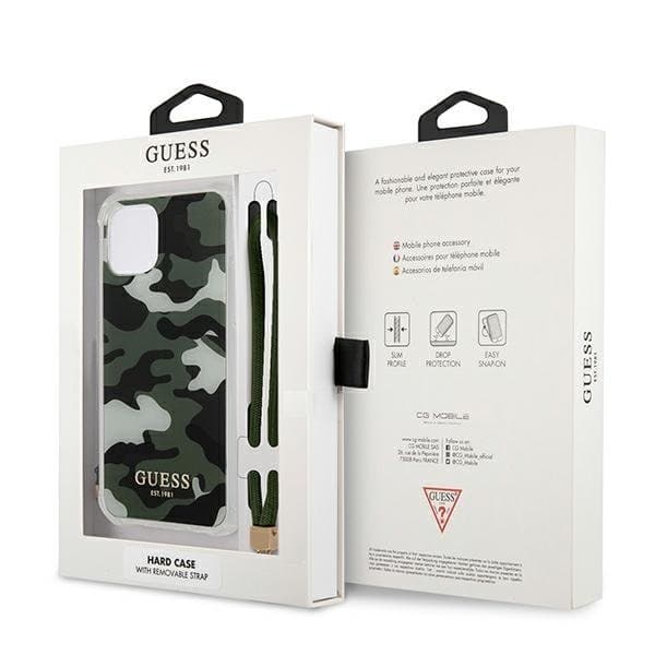 Guess iPhone 12 Pro Max Skal Camo Collection - Grön Grön