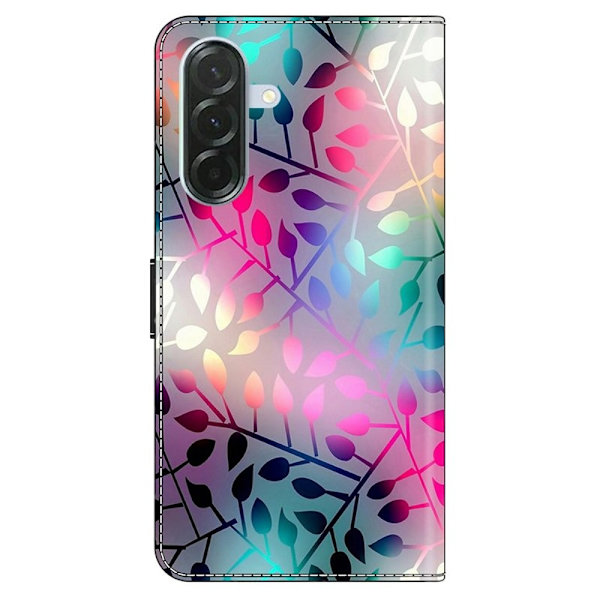 Samsung Galaxy A57 Plånboksfodral Konstläder Magnetisk Stängning - Maple Leaf