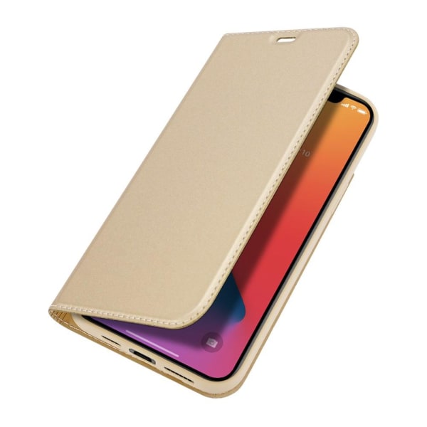 Dux Ducis PU-nahkainen lompakkokotelo iPhone 12 Pro Max - kulta