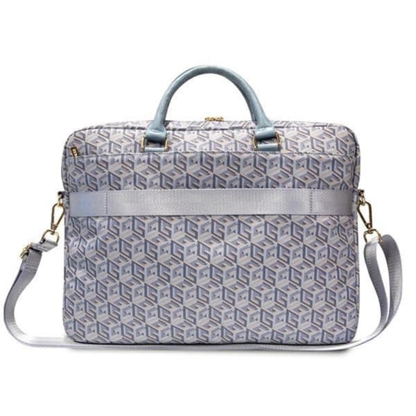 Guess Datorfodral 16'' GCube Stripes - Sininen Blå