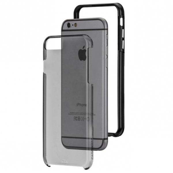 Case-Mate Naked Tough Cover til Apple iPhone 6 (S) Plus - Sort Black