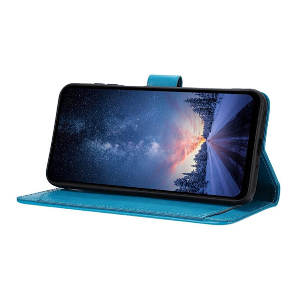 iPhone 17 Pro Plånboksfodral Folio - Blå Blå