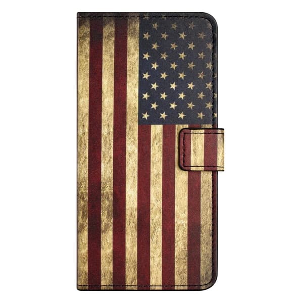 Plånboksfodral för Samsung Galaxy S26 Plus Konstläder - Amerikanska flaggan