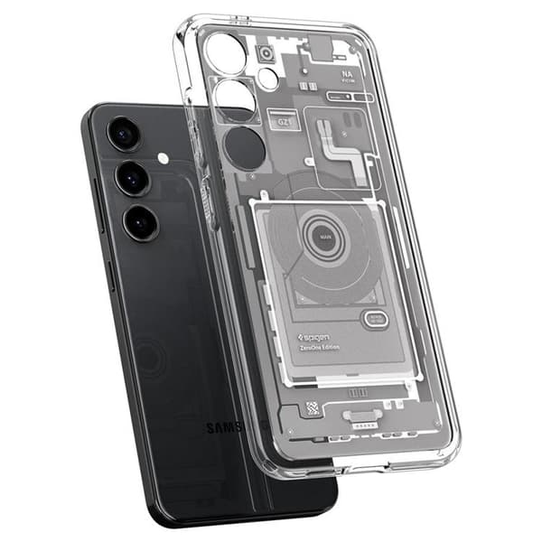 Spigen Mobilskal till Galaxy S24 Ultra Hybird - Vit Zero One Vit