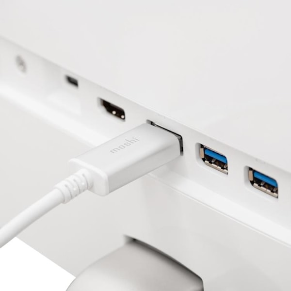 Moshi USB-C Till Displayport Kabel 1.5m - Vit
