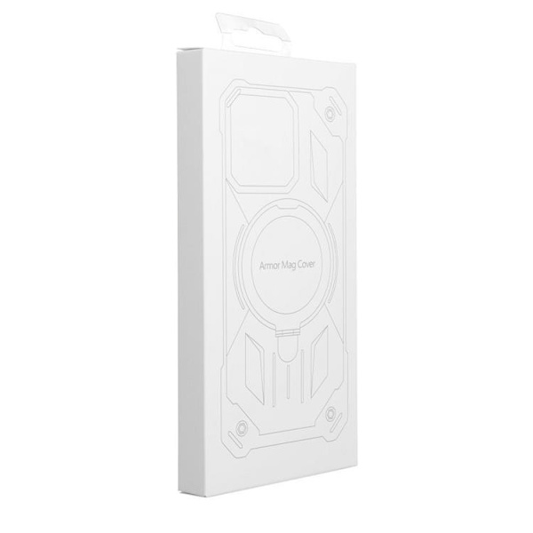 iPhone 13 Pro Mobilskal Magsafe Ringhållare Armor - Röd