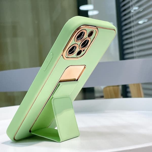 Galaxy A12 (2020/2021) Kuori Kickstand - Vihreä Grön
