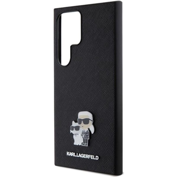 Karl Lagerfeld Galaxy S24 Ultra Mobilskal Saffiano Metal Pin