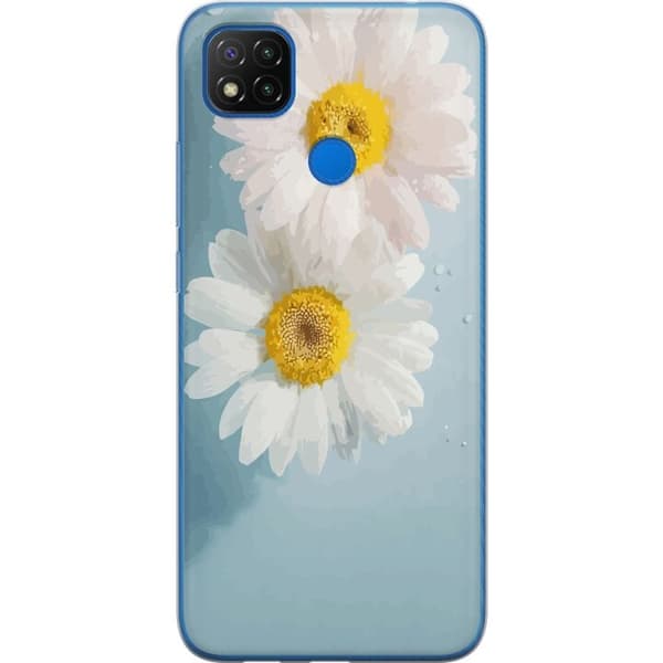 Mobilcover til Xiaomi Redmi 9C NFC med Sommerblomster