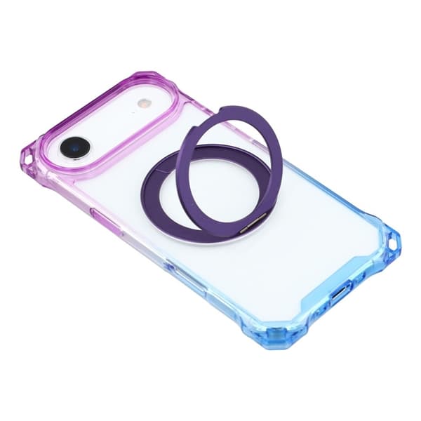 Mobilskal till iPhone Air MagSafe Kickstand - Gradient Lila / Blå Lila