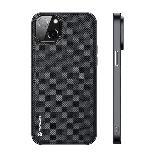 Dux Ducis iPhone 14 Plus -kuori Fino Nylon - Musta Black