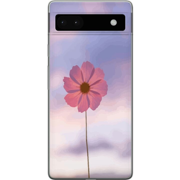 Mobilskal till Google Pixel 6a med Rosa blomma