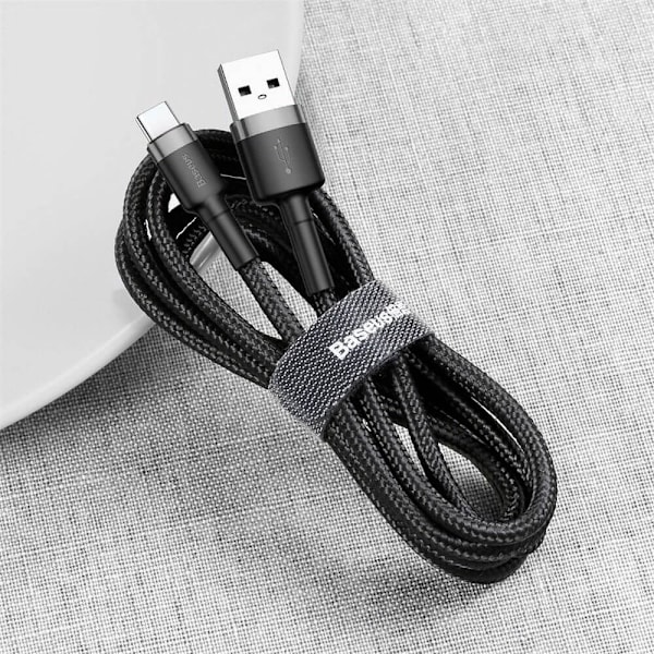 BASEUS USB Cafule till USB C -kaapeli 0,5 m - Musta Black