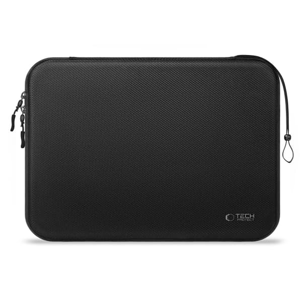 Tech-Protect Laptop Taske Til (15-16") Hård - Sort Svart