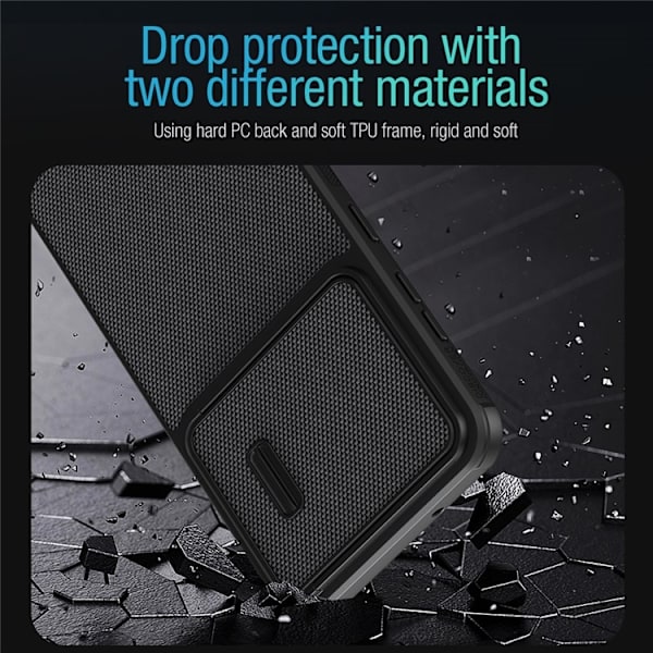 Nillkin Galaxy S23 Plus Mobilskal Drop-proof - Svart Svart