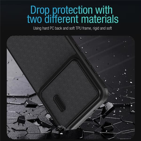 Nillkin Mobilskal till Galaxy S23 Plus Drop-proof - Svart Svart