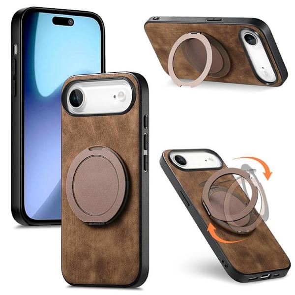 Mobilskal till iPhone Air Rotating Kickstand - Brun Brun