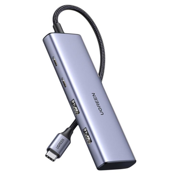 Ugreen 2X USB-C/USB-A HUB - Grå