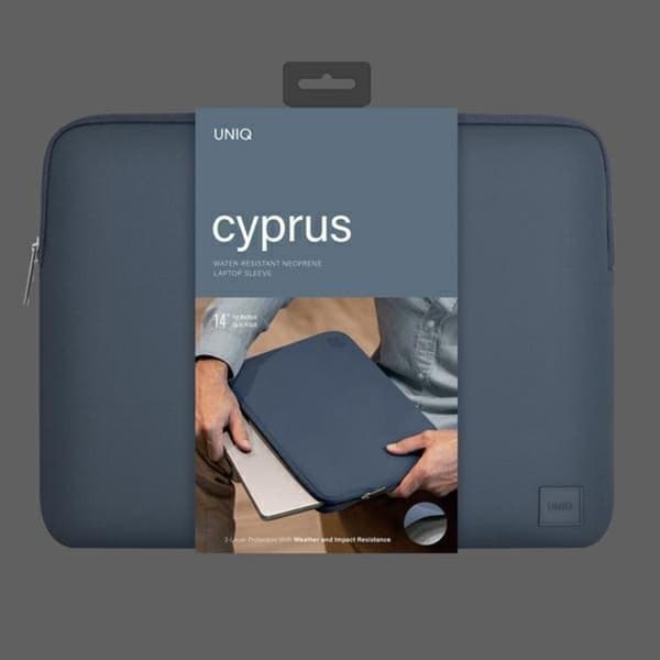 UNIQ Datorfodral 14'' Torba Cyprus Neoprene - Abyss Blå