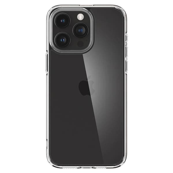 Spigen Mobilskal till iPhone 15 Pro Crystal Hybrid - Transparent Transparent