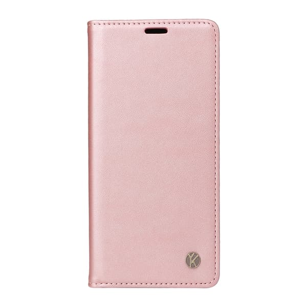 YIKATU OnePlus 15 Plånboksfodral Closure Konstläder Roséguld
