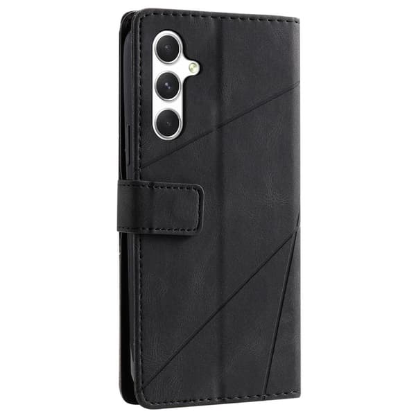 Plånboksfodral för Samsung Galaxy S26 Plus Konstläder - Svart