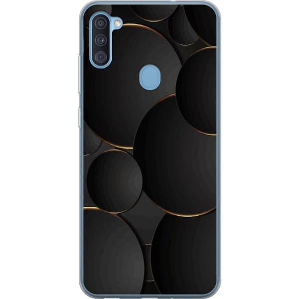 Telefontaske til Samsung Galaxy A11 med luksus cirkler