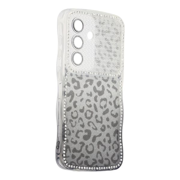 Mobilskal för Samsung Galaxy S26 TPU med rhinestones - Gradient Svart