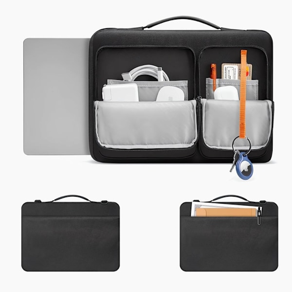 Tech-Protect Datorfodral 13"-14" Defender - Svart Svart