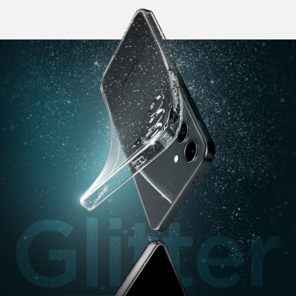 Spigen Galaxy S24 Mobilskal Liquid Crystal - Glitter