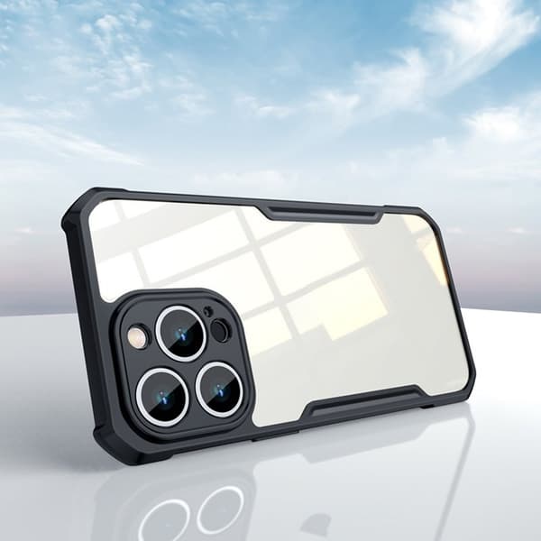 XUNDD Mobilskal till iPhone 13 Pro Acrylic TPU SkyddsSvart
