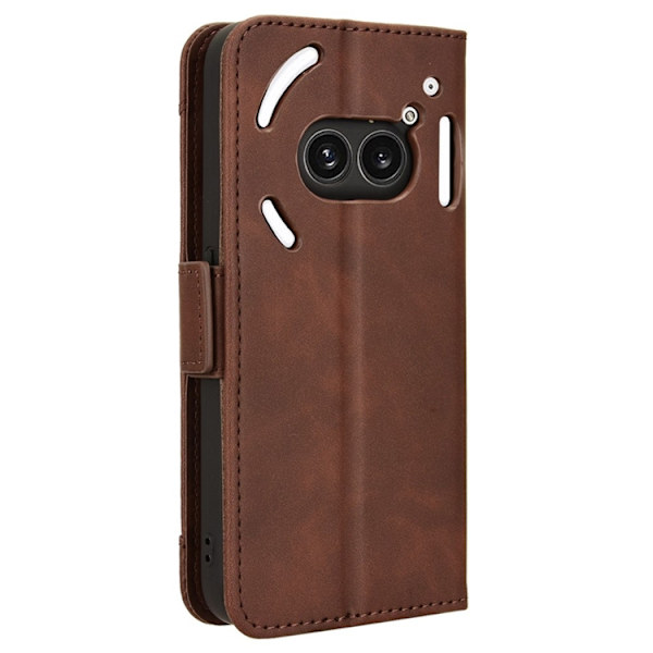 Nothing Phone (2a) Plus/(2a) Plånboksfodral Läder - Brun Brun